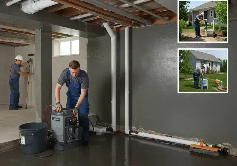 Basement Waterproofing and Flood Prevention process in Lincolnwood, IL